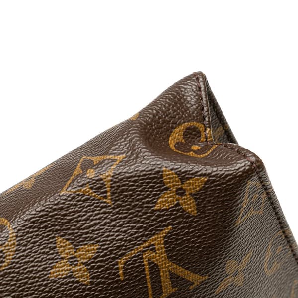 Pre-owned Louis Vuitton Monogram Toiletry Pouch 26 Brown