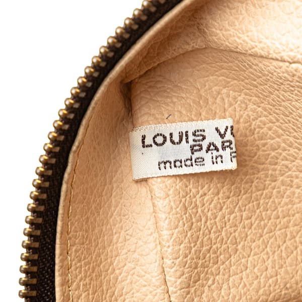 Pre-owned Louis Vuitton Monogram Trousse Toilette 28 Brown