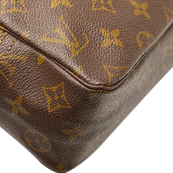 Pre-owned Louis Vuitton Monogram Trousse Toilette 28 Brown