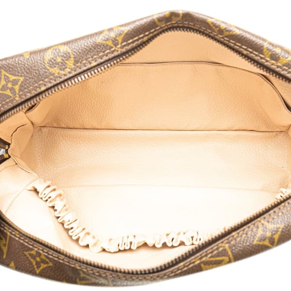 Pre-owned Louis Vuitton Monogram Trousse Toilette 28 Brown