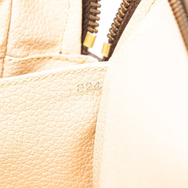 Pre-owned Louis Vuitton Monogram Trousse Toilette 28 Brown