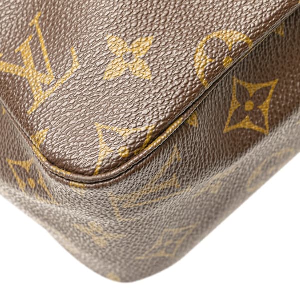 Pre-owned Louis Vuitton Monogram Trousse Toilette 28 Brown