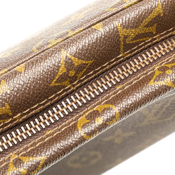 Pre-owned Louis Vuitton Monogram Trousse Toilette 28 Brown