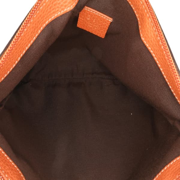 Pre-owned Gucci GG Nylon Top Zip Clutch Blue