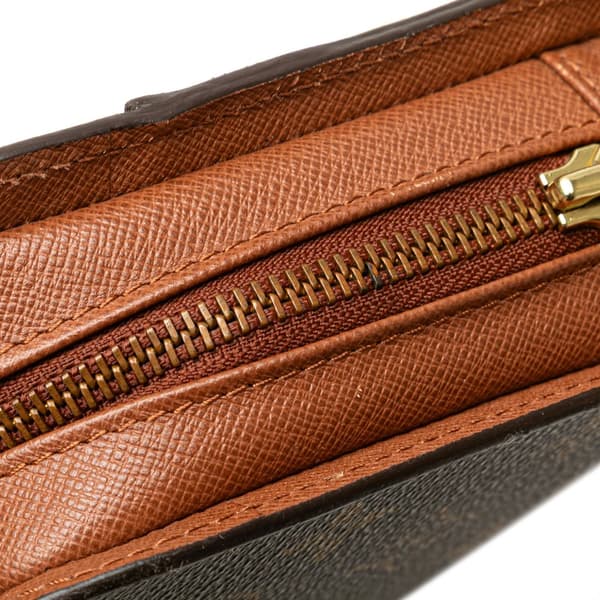 Pre-owned Louis Vuitton Monogram Orsay Brown