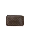 Miniatyrbild 1 av 10: Pre-owned Louis Vuitton Monogram Trousse Toilette 28 Brown