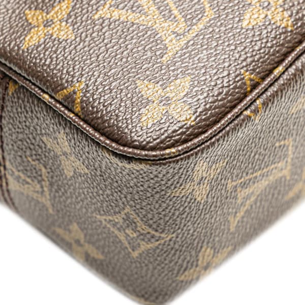 Pre-owned Louis Vuitton Monogram Trousse Toilette 23 Brown