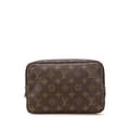 Miniatyrbilde 1 av 10: Pre-owned Louis Vuitton Monogram Trousse Toilette 23 Brown