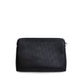 Miniatyrbilde 2 av 10: Pre-owned Dior Perforated Oblique Calfskin Galaxy Pouch Black