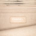 Miniatyrbilde 5 av 10: Pre-owned Chanel Canvas Iliad Flap Clutch White