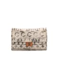 Miniatyrbilde 1 av 10: Pre-owned Chanel Canvas Iliad Flap Clutch White