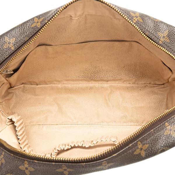 Pre-owned Louis Vuitton Monogram Trousse Toilette 28 Brown