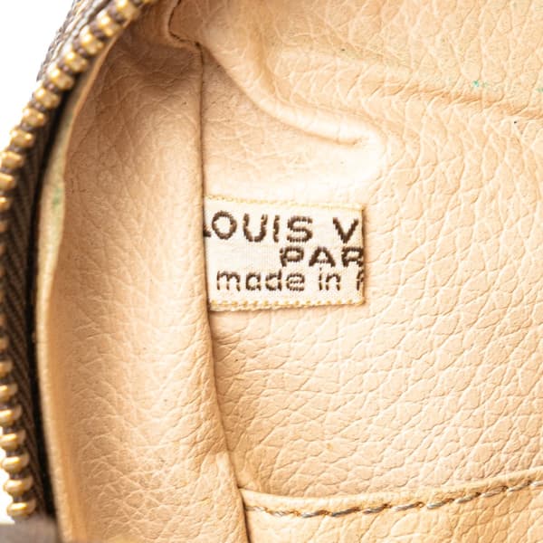 Pre-owned Louis Vuitton Monogram Trousse Toilette 28 Brown