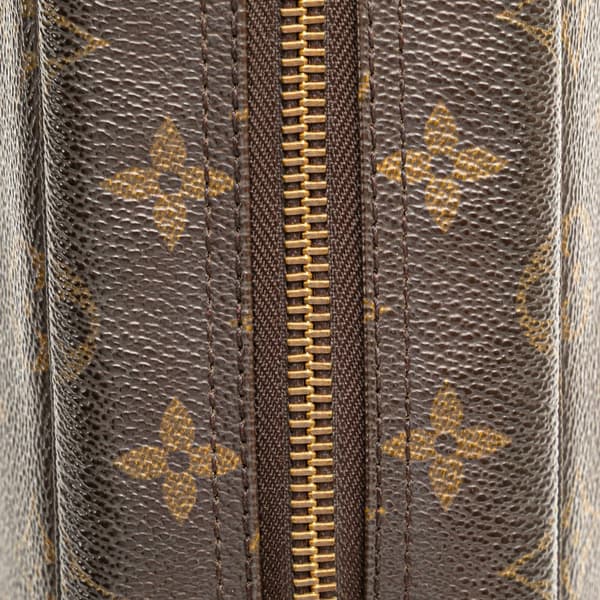 Pre-owned Louis Vuitton Monogram Trousse Toilette 28 Brown