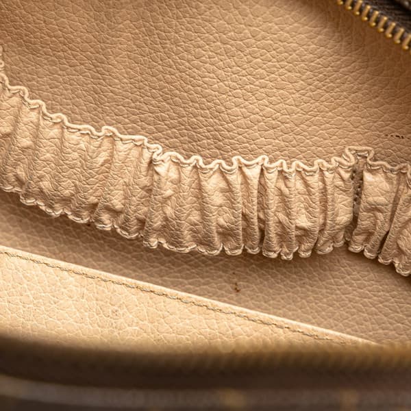 Pre-owned Louis Vuitton Monogram Trousse Toilette 28 Brown