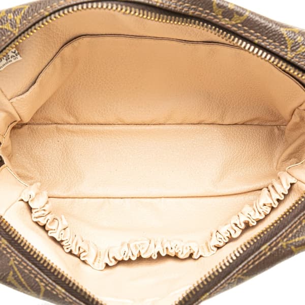 Pre-owned Louis Vuitton Monogram Trousse Toilette 23 Brown