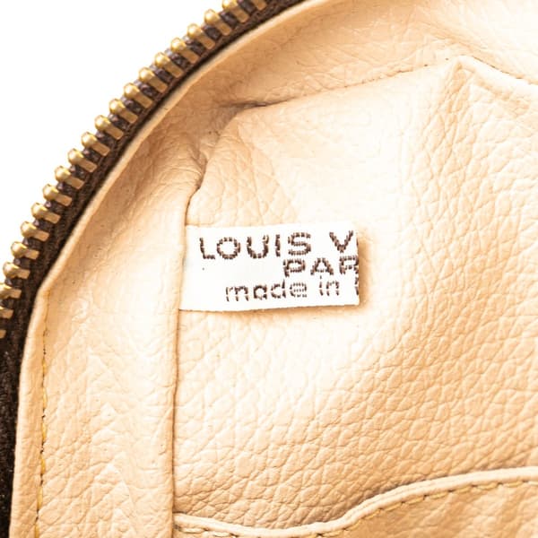 Pre-owned Louis Vuitton Monogram Trousse Toilette 23 Brown