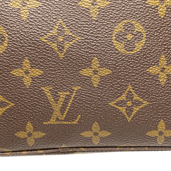 Pre-owned Louis Vuitton Monogram Trousse Toilette 23 Brown