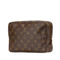 Miniatyrbild 2 av 10: Pre-owned Louis Vuitton Monogram Trousse Toilette 23 Brown