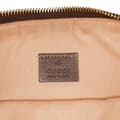 Miniatyrbillede 5 af 10: Pre-owned Gucci Large GG Supreme Ophidia Web Clutch Brown