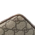 Miniatyrbillede 9 af 10: Pre-owned Gucci Large GG Supreme Ophidia Web Clutch Brown