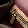 Miniatyrbild 9 av 9: Pre-owned Valentino Canvas and Nappa Camouflage Rockstud Wristlet Clutch Brown
