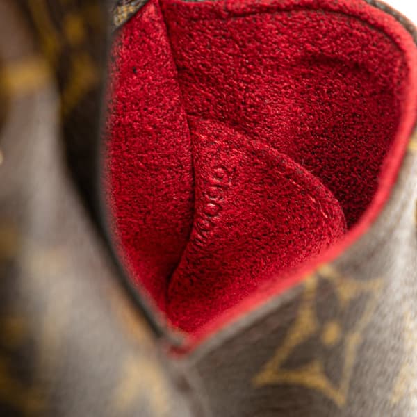 Pre-owned Louis Vuitton Monogram Partition Brown