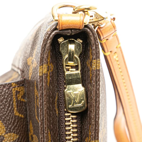 Pre-owned Louis Vuitton Monogram Partition Brown
