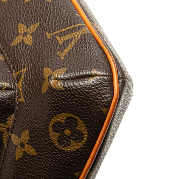 Pre-owned Louis Vuitton Monogram Partition Brown