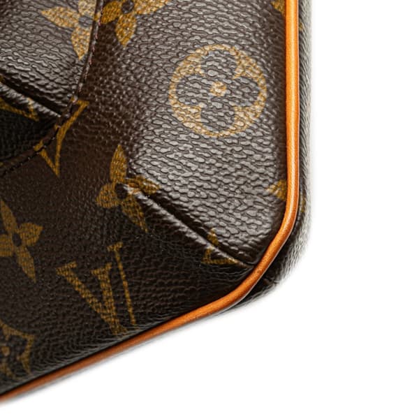 Pre-owned Louis Vuitton Monogram Partition Brown