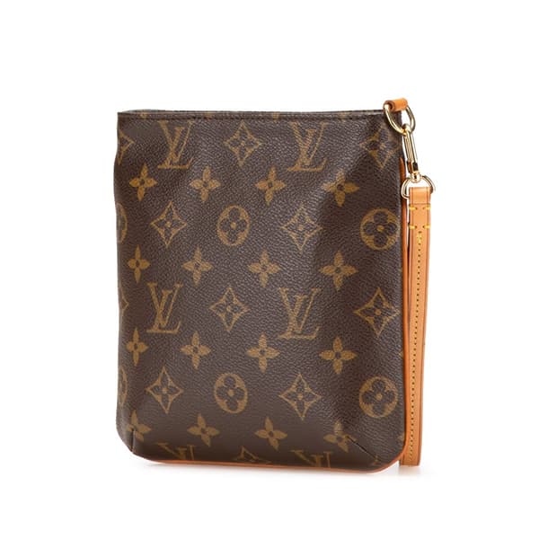 Pre-owned Louis Vuitton Monogram Partition Brown