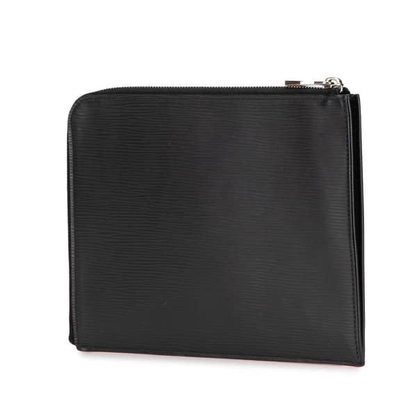 Pre-owned Louis Vuitton Epi Pochette Jour GM Black