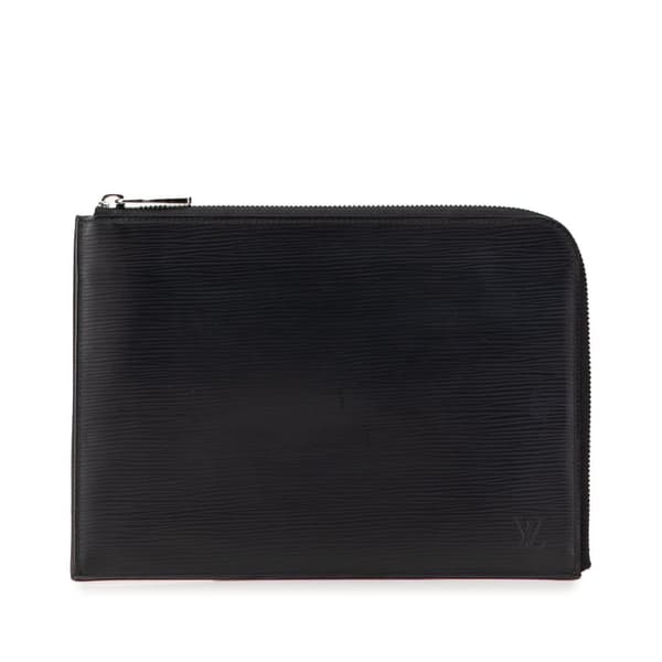 Pre-owned Louis Vuitton Epi Pochette Jour GM Black