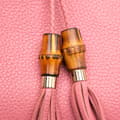 Pikkukuva 8 / 10: Pre-owned Gucci Calfskin Bamboo Clutch Pink