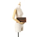 Miniatyrbild 10 av 10: Pre-owned Louis Vuitton Monogram Pochette Dame PM Brown