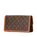 Miniatyrbild 2 av 10: Pre-owned Louis Vuitton Monogram Pochette Dame PM Brown