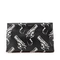 Pikkukuva 1 / 10: Pre-owned Saint Laurent Leather Gun Pop Print Clutch Black