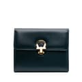 Pikkukuva 1 / 9: Pre-owned Ferragamo Leather Gancini Clutch Blue