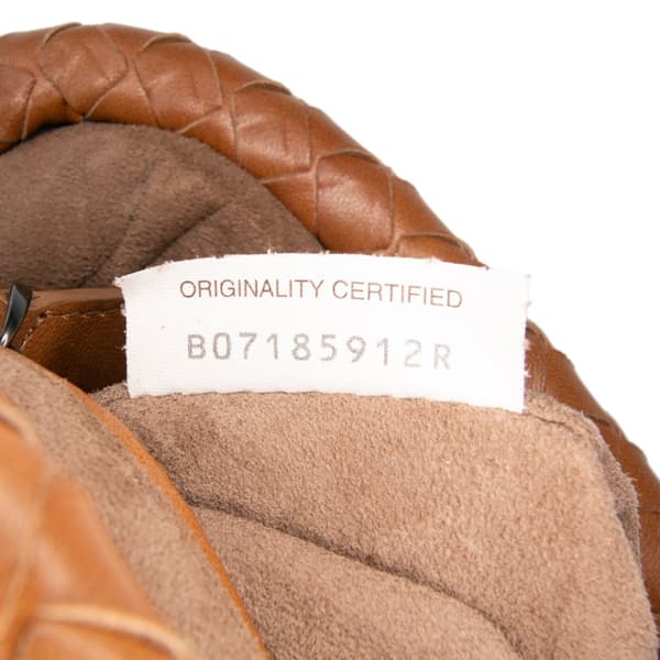 Pre-owned Bottega Veneta Small Nappa Intrecciato The Lauren 1980 Clutch Brown