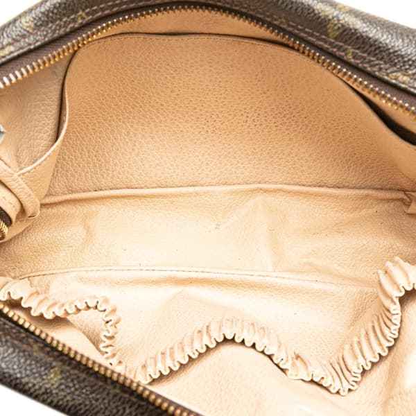 Pre-owned Louis Vuitton Monogram Trousse Toilette 23 Brown