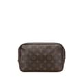 Miniatyrbild 1 av 10: Pre-owned Louis Vuitton Monogram Trousse Toilette 23 Brown