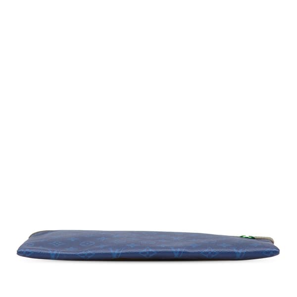 Pre-owned Louis Vuitton Monogram Pacific Outdoor Apollo Pochette Blue
