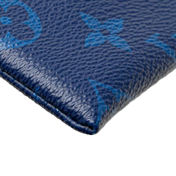 Pre-owned Louis Vuitton Monogram Pacific Outdoor Apollo Pochette Blue