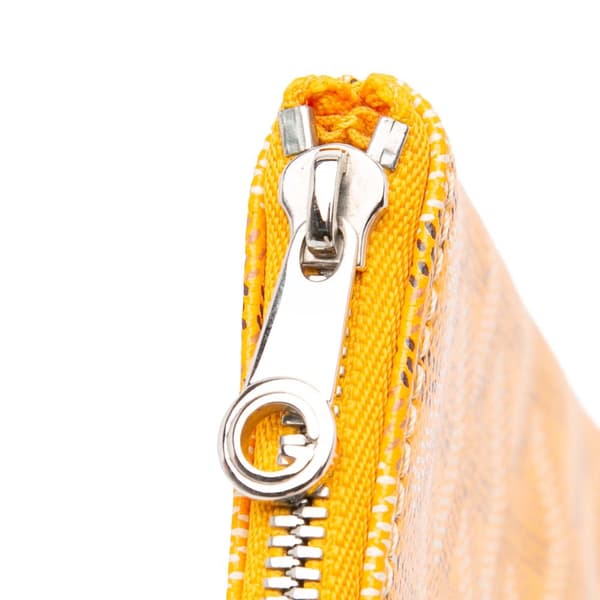 Pre-owned Goyard Goyardine Senat MM Yellow