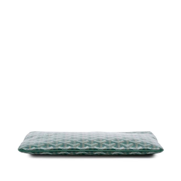 Pre-owned Goyard Goyardine Senat MM Green