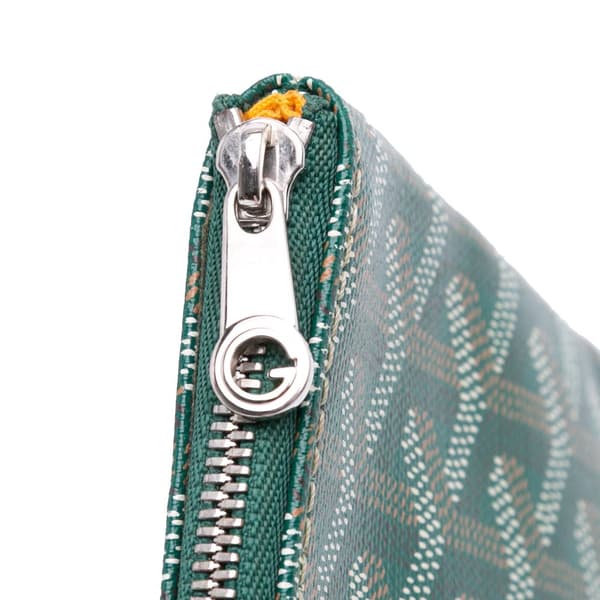 Pre-owned Goyard Goyardine Senat MM Green