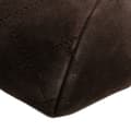 Miniatyrbillede 10 af 10: Pre-owned Chanel CC Quilted Suede Kiss Lock Clutch Brown