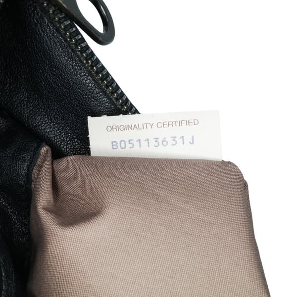 Pre-owned Bottega Veneta Tricolor Nappa Intrecciato Clutch Black