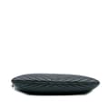 Miniatyrbilde 3 av 10: Pre-owned Saint Laurent Leather Chevron Monogram Document Holder Black