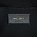 Miniatyrbilde 5 av 10: Pre-owned Saint Laurent Leather Chevron Monogram Document Holder Black